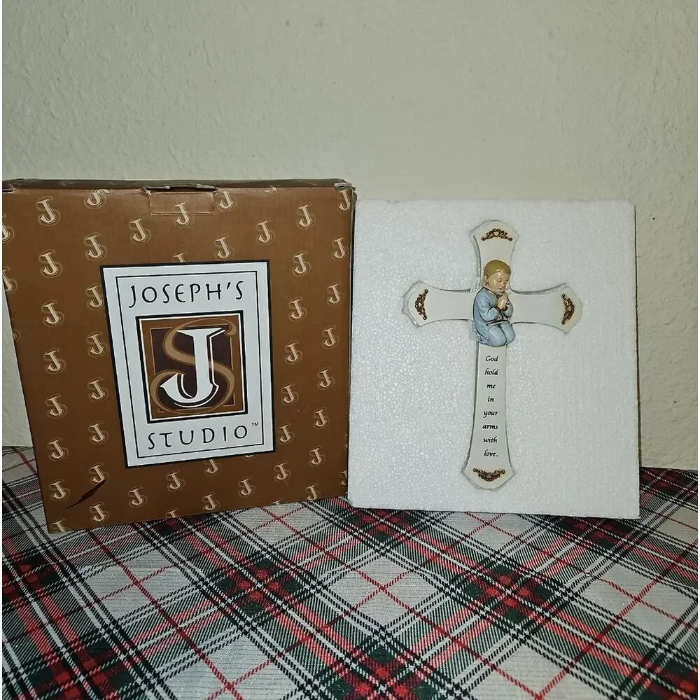 Joseph's Studio The Praying Boy Wall Cross Home Decor